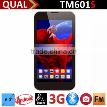 6inch potable tablet MTK8382 quad core dual sim WCDMA 3G phone call Bluetooth GPS FM Full Function Android 4.4 Q