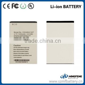 lithium ion rechargeable batteries OEM DASH 3.5 D170 ORIGINAL quality BATTERY 1300mAh for BLU - C654804130T