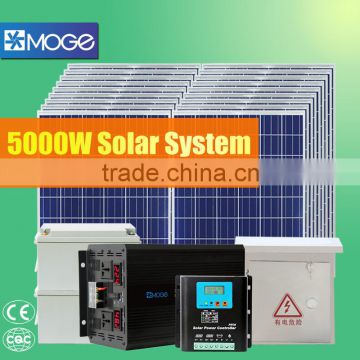 Moge 5kw solar home kit with luxury configuration