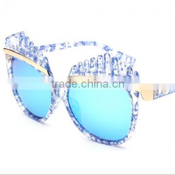 Tide brand high quality personality V wholesale sunglasses
