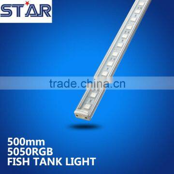 High brightness LED fish tank light Aluminium LED lichterkette RGB SMD 5050 60led/m 15w/m rigid bar IP65