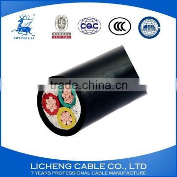 xlpe insulated pvc sheathed power cable 3x120mm2 copper electrical cable