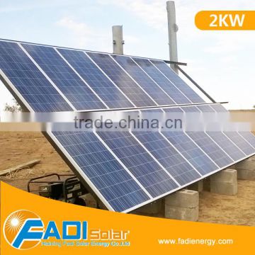 2KW Off Grid Solar System, Solar Power System ,Solar Generator System for farm (FD-OFF/PSSB-2KW)