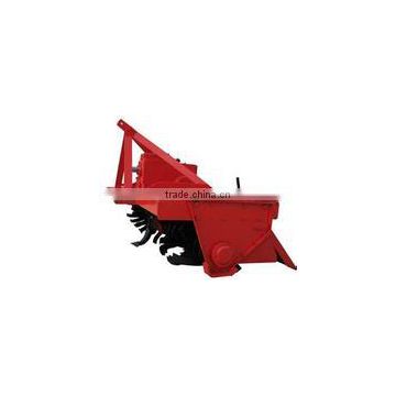 Large lateral variable speed rotary cultivator