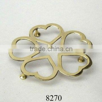 Brass Heart Trivets/ tableware
