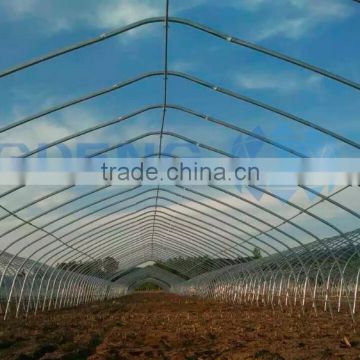 Tunnel single span film greenhouse