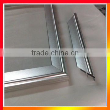 Colored anodized sandblasting custom aluminium led picture frame