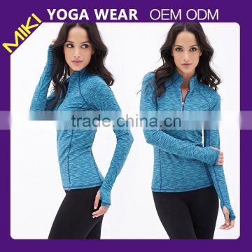 2015 Professional supply of a variety of personalized fresh air breathing Yoga jacket Sports jacket yoga wear