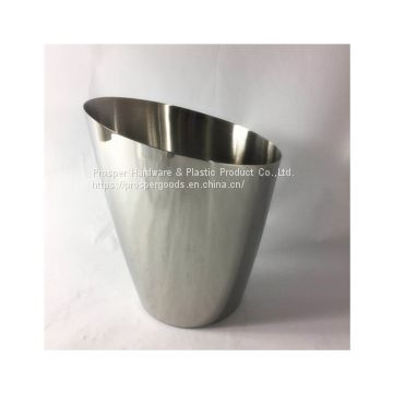 high-class unique stainless steel bar beer bucket ice bucket cooler bucket