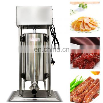 Home / hotel manual vacuum sausage filling machine to produce four different sizes sausage making machine