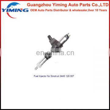 0445 120 357 fuel injector for Sinotruk injector 0445120357