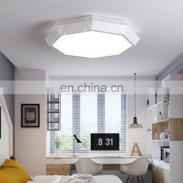 Creative geometry personality LED ceiling lamp for kids room lighting