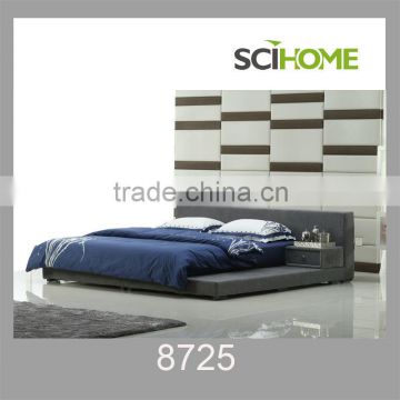 modern bedroom furniture fabric bed set