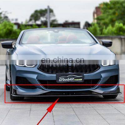 Wholesale dry carbon fiber front spoiler front diffuser splitter lip front shovel for BMW 8 Series G14 G15 840i 850i