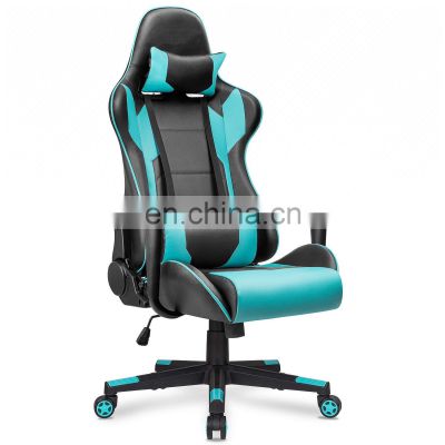Factory Cheapest Good quality bulk goods customized logo rgb armrest reclining computer gaming chair gamer