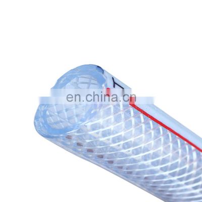 PVC Reinforced Pipe Transparent Shower Hose 6 Points Garden Plastic Pipe 1 Inch Trachea Watering Pipe Household Garden