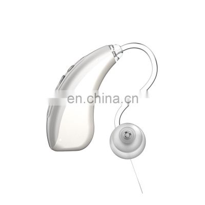 New Arrival Hearing Amplifier Manufacturer Portable Smart Digital Programable Hearing Aid BTE Rechargeable With Dry Case