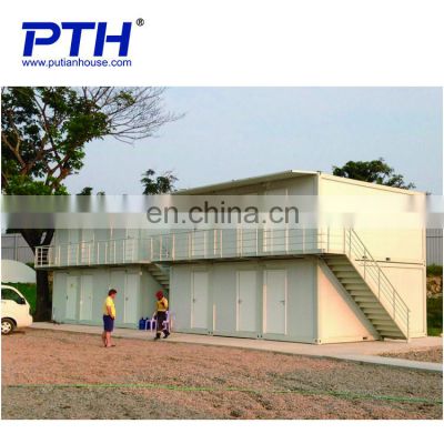 Flexible prefabricated container house modular kit  for camp office