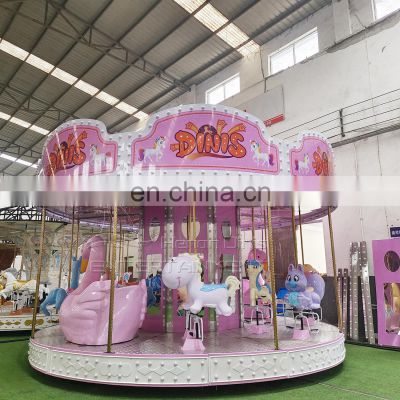 Kids carousel merry go round amusement park rides for sale