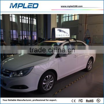 3G internet system coupe top fixed led sign for Germany market