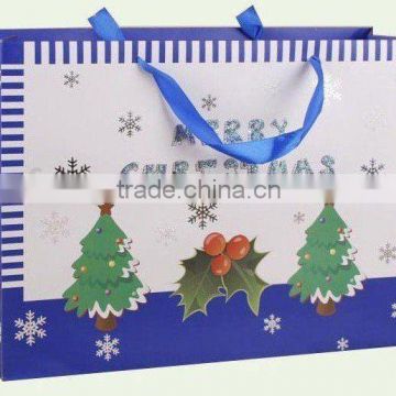 luxury shopping paper bag for christmas
