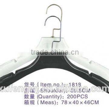 High quality Xufeng Factory Directly sale thick Suit plastic hangers for coat