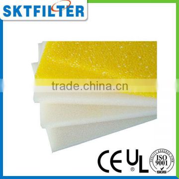 white or yellow pre-filter mesh filter sponge mesh