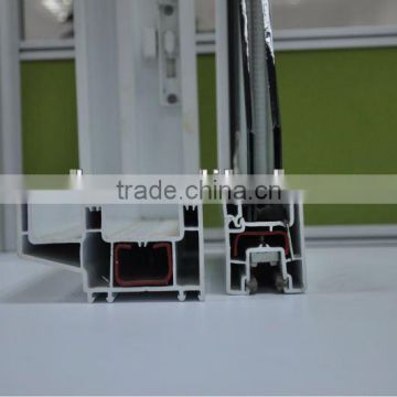 Plastic window and door 60, 95 sliding window PVC profile