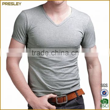 2016 Mens Round Neck Men T-shirt Short Sleeve With Silkscreen Printing Logo Cheap T-Shirts For Men                        
                                                Quality Choice