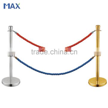 galvanized stanchion and rop stands
