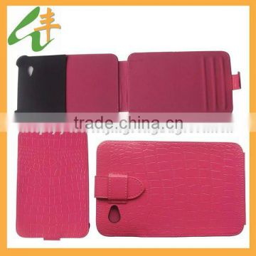 newest hot sale fashion 8" leather tablet case