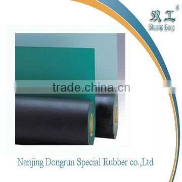 1.5specific gravity anti-static rubber sheet
