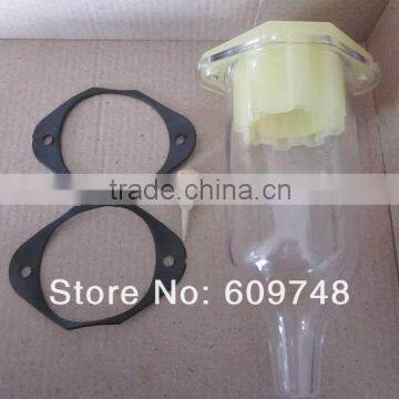 plastic catchment oil cup for test bench