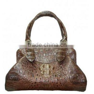 Crocodile leather handbag SCRH-045