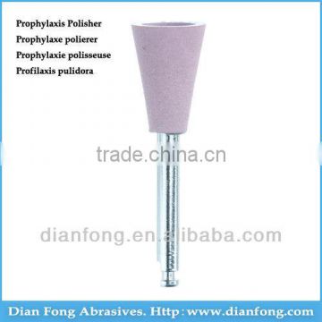 Cr106M Pink RA Shank Low Speed Cup Silicone Rubber Prophylaxis Polisher For Polishing Ceramic Dental United Concordia