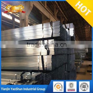 high quality and competitive price ERW gi/galvanized square steel pipe