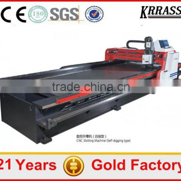 CHINA BEST 3 meters Stainless steel 4000mm hydraulic grooving lathe machine