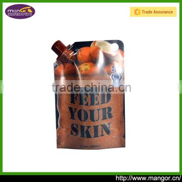 Grade food bag absorber spout bag water pouch with oxygen