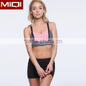 Professional yoga apparel wholesale Supplex women sexy women sports bra