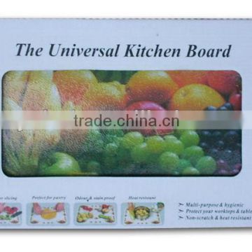 colored tempered glass cutting board