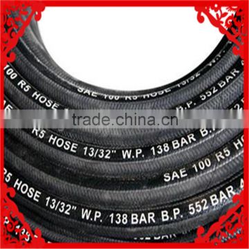 china manufacturer! hydraulic rubber hose/flexible rubber hose /SAE and DIN standard