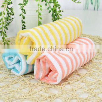 Super absorption stripe microfiber bathroom towel