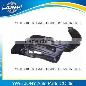 Front inner fender liner for VIGO 2WD 2012- OEM 53876-OK150 RH 53875-OK140 LH