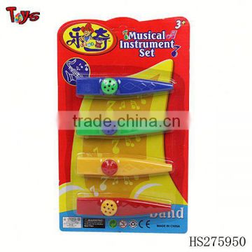 plastic baby rattle flute toy