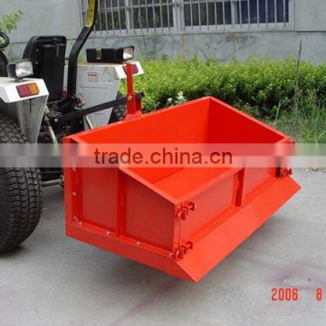 Top quality garden machinery tractor attachment heavy duty Transport Box