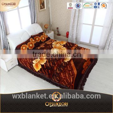 2016 trend 100% Polyester Soft Warm Mink Bedding Set, China supplier, cheap wholesale blankets, home textile
