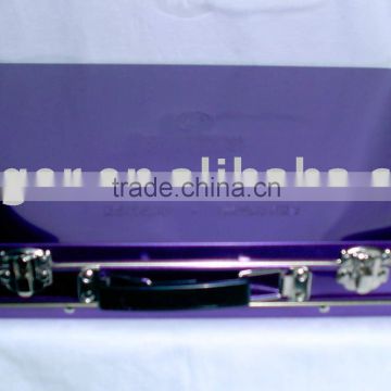 Handle Tin box, purple tool tin box
