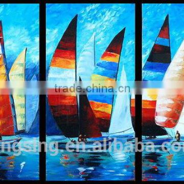 High Quality Modern Canvas Handmade Wall Art Decoration Group Oil Painting 41315