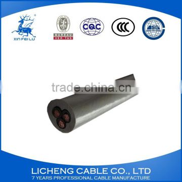 Copper XLPE insulated PVC sheathed power cable electric Copper cable 3x4mm2