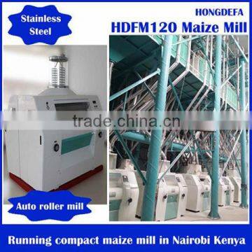 120T maize grinding mill production line